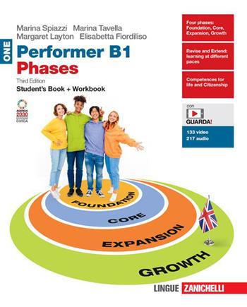 Performer B1 Phases. Student's book, Workbook Per le Scuole superiori. Vol. 1 - Marina Spiazzi, Marina Tavella, Margaret Layton - Libro Zanichelli 2023 | libraccio.click