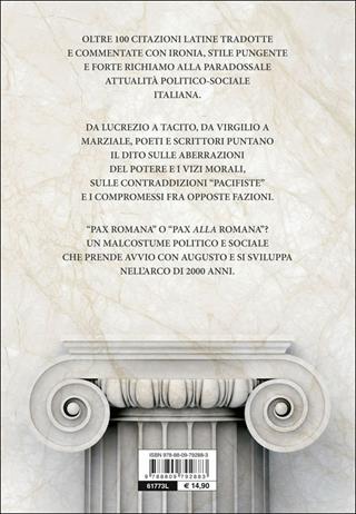 Pax alla romana. Gli eterni vizi del potere - Luca Canali, Lorenzo Perilli - Libro Giunti Editore 2014, VariaMente | libraccio.click