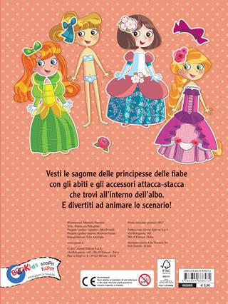 Principesse attacca-stacca. Con tanti vestiti e accessori attacca-stacca! Con adesivi - Martina Boschi - Libro Giunti Editore 2018, Activity | libraccio.click