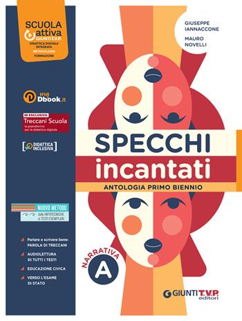 Specchi incantati. Per le Scuole superiori. Vol. A: Narrativa - Giuseppe Iannaccone, Mauro Novelli - Libro Giunti T.V.P. 2022 | libraccio.click