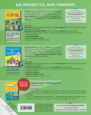 Incontro all'altro smart. Testo per l'insegnamento della religione cattolica. Vol. unico. Per le Scuole superiori. Con DVD. - Sergio Bocchini - Libro EDB 2014, Testi scolastici | libraccio.click