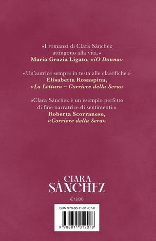 Cambieremo prima dell'alba - Clara Sánchez - Libro Garzanti 2024, Elefanti big | libraccio.click