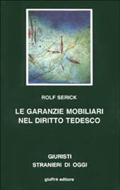 Le garanzie mobiliari nel diritto tedesco