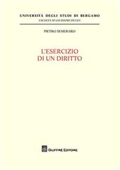 L' esercizio di un diritto