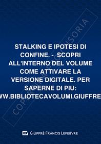 Stalking e ipotesi di confine - Giulio Berri - Libro Giuffrè 2012, Scenari. Nuova serie | libraccio.click