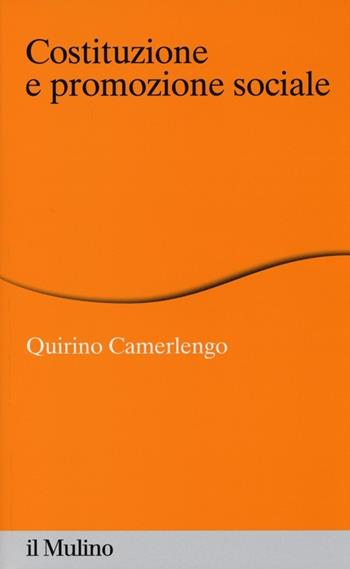 Costituzione e promozione sociale - Quirino Camerlengo - Libro Il Mulino 2013, Percorsi | libraccio.click