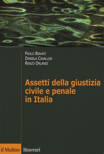 Assetti della giustizia civile e penale in Italia - Paolo Biavati, Daniela Cavallini, Renzo Orlandi - Libro Il Mulino 2016, Itinerari. Diritto | libraccio.click