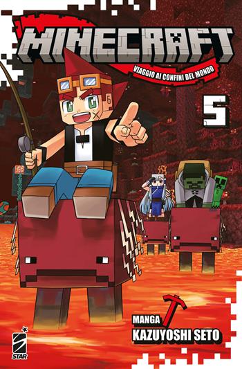 Minecraft. Viaggio ai confini del mondo. Vol. 5 - Kazuyoshi Seto - Libro Star Comics 2025 | libraccio.click