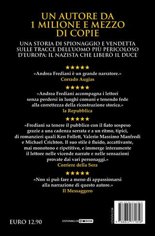 Il nazista che visse due volte - Andrea Frediani - Libro Newton Compton Editori 2022, Nuova narrativa Newton | libraccio.click