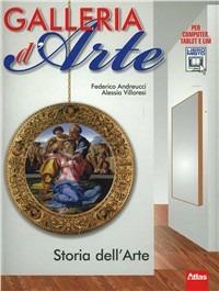 Galleria d'arte. Linguaggio visuale. Con storia dell'arte. Con artlab. Per la Scuola media. - Federico Andreucci, Alessia Villoresi - Libro Atlas 2013 | libraccio.click