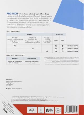 Pro.tech. Per le Scuole superiori. Con DVD-ROM. Vol. A - Agostino Lorenzi, Vittorio Moriggia - Libro Atlas 2019 | libraccio.click