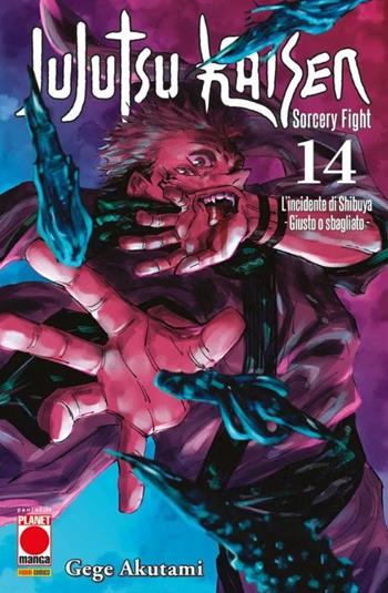 Jujutsu Kaisen. Sorcery Fight. Vol. 14: L'incidente di Shibuya - Giusto o sbagliato - Gege Akutami - Libro Panini Comics 2022, Planet manga | libraccio.click
