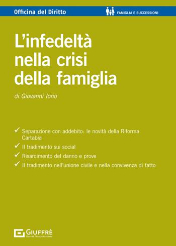 L'infedeltà nella crisi della famiglia - Giovanni Iorio - Libro Giuffrè 2024, Officina. Famiglia e successioni | libraccio.click