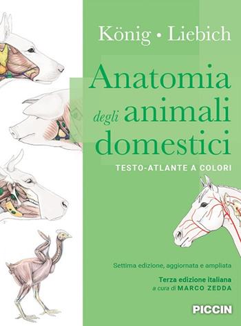 Anatomia degli animali domestici. Testo-atlante a colori - Horst E. König, Hans-Georg Liebich - Libro Piccin-Nuova Libraria 2020 | libraccio.click