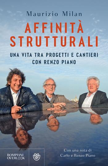 Affinità strutturali. Una vita tra progetti e cantieri con Renzo Piano - Maurizio Milan - Libro Bompiani 2024, Overlook | libraccio.click