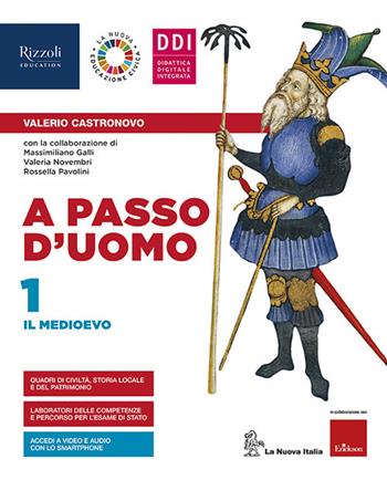 A passo d'uomo. Con Atlante storico, Hub young, Hub kit. Per la Scuola media. Vol. 1 - Valerio Castronovo - Libro La Nuova Italia 2020 | libraccio.click