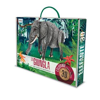 La giungla. Una fantastica biodiversità. Elefante 3D. Con gadget - Ester Tomè, Alberto Borgo - Libro Sassi 2020, Sassi junior | libraccio.click