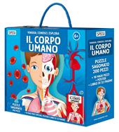 Il corpo umano. Viaggia, conosci, esplora. Nuova ediz. Con 10 maxi pezzi. Con puzzle sagomato. Con Poster