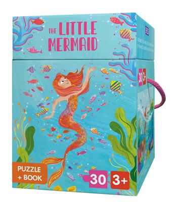 The little mermaid. Puzzle and book. Ediz. a colori. Con puzzle - Roberta Marcolin, Giulia Dragone - Libro Sassi 2024, Sassi junior | libraccio.click