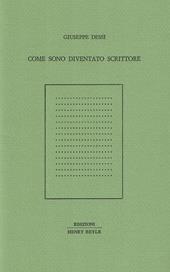 Come sono diventato scrittore