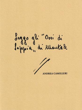 Taccuino con letture - Andrea Camilleri - Libro Henry Beyle 2026 | libraccio.click
