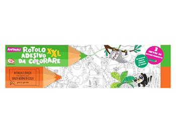 Rotolo adesivo da colorare XXL. Animali. Ediz. illustrata  - Libro Librido Gallucci 2024, Libri attività | libraccio.click