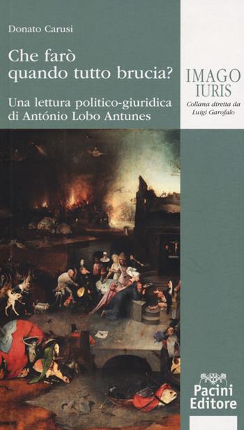 Che farò quando tutto brucia? Una lettura politico-giuridica di Antonio Lobo Antunes - Donato Carusi - Libro Pacini Giuridica 2019, Imago iuris | libraccio.click