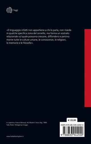 Umani, animali e macchine. Filosofia e neuroscienze del linguaggio - Franco Fabbro, Damiano Cantone - Libro Bollati Boringhieri 2025, Saggi | libraccio.click