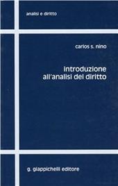 Introduzione all'analisi del diritto