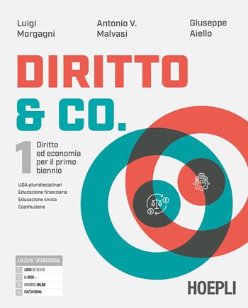 Diritto & co. Diritto ed economia. Per il primo biennio delle Scuole superiori. Vol. 1 - Luigi Morgagni, Antonio Vincenzo Malvasi, Giuseppe Aiello - Libro Hoepli 2026 | libraccio.click
