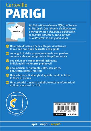 Parigi  - Libro Touring 2016, CartoVille | libraccio.click