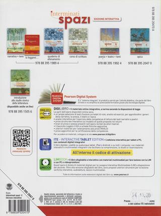 Interminati spazi. Per le Scuole superiori. Vol. 3: Epica - Biglia, Manfredi, Terrile - Libro Paravia 2012 | libraccio.click