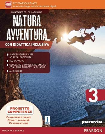 Natura avventura. Con Didattica inclusiva. Per la Scuola media. Vol. 3 - Bo, Dequino - Libro Paravia 2016 | libraccio.click