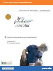 De te fabula narratur. Per le Scuole superiori. Con e-book. Con espansione online. Vol. 3