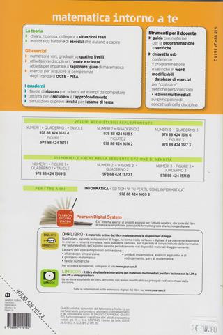Matematica intorno a te. Figure. Con quaderno. Per la Scuola media. Vol. 2 - Manuela Zarattini, Luisiana Aicardi, Mara Cerofolini - Libro Edizioni Scolastiche Bruno Mondadori 2010 | libraccio.click