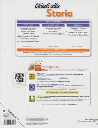 Chiedi alla storia. Con Cittadinanza-Storia antica. Ediz. interattiva. Per la Scuola media. Vol. 1: Dalla fine del mondo antico al Quattrocento  - Libro Edizioni Scolastiche Bruno Mondadori 2012 | libraccio.click