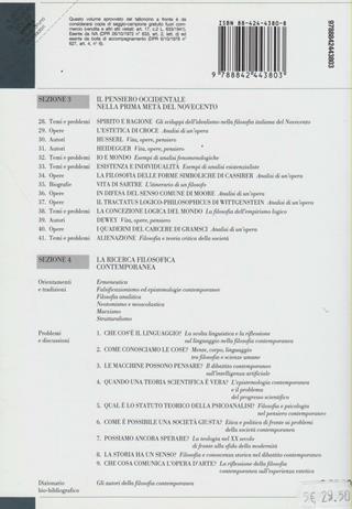 Il testo filosofico. Per le Scuole superiori. Vol. 3/2: L'età contemporanea: Il Novecento - Fabio Cioffi, Giorgio Luppi, Amedeo Vigorelli - Libro Edizioni Scolastiche Bruno Mondadori 1992 | libraccio.click