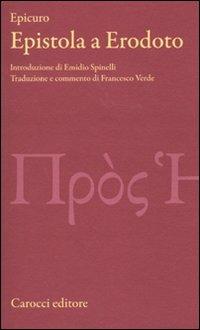 Epistola a Erodoto - Epicuro - Libro Carocci 2010, Classici | libraccio.click