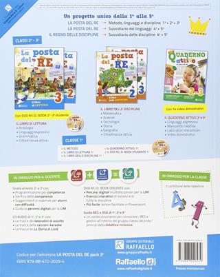 La posta del re. Per la Scuola elementare. Vol. 3 - Patrizia Ceccarelli, Livia Vecci, Isabella Folloni - Libro Raffaello 2014 | libraccio.click
