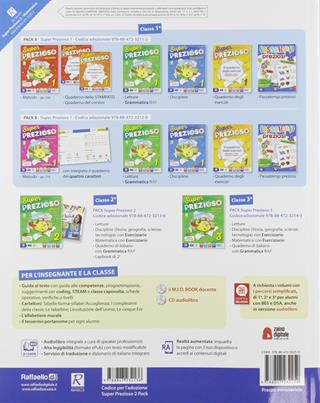 Super prezioso. Per la Scuola elementare. Vol. 2 - Carla Maria Ceriachi, Ombretta Maria Marasca, Maria Luisa Gagliardini - Libro Raffaello 2019 | libraccio.click