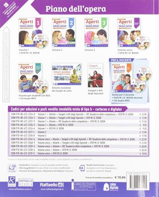 Aperti al dialogo. Vol. unico. Per la Scuola media. Con Libro: Competenze-Atlante - Maria Angela Mazzantini - Libro Raffaello 2019 | libraccio.click