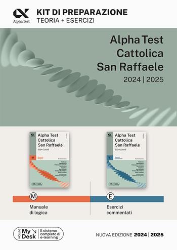 Alpha Test Cattolica San Raffaele. Kit di preparazione. Con MyDesk - Francesca Desiderio, Carlo Tabacchi - Libro Alpha Test 2023, TestUniversitari | libraccio.click
