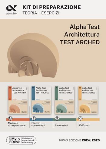 Alpha Test. Architettura. Test arched. Kit di preparazione. Per l'ammissione a tutti i corsi di laurea in Architettura e Ingegneria Edile-Architettura, Scienze dell'architettura. Ediz. MyDesk. per download e accesso online - Giuseppe Vottari, Massimiliano Bianchini - Libro Alpha Test 2024, TestUniversitari | libraccio.click