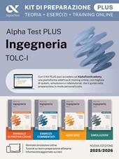 Alpha Test Plus Ingegneria TOLC-I 2026-2027. Kit di preparazione Plus. Per test di ammissione universitari. Con piattaforma e simulatore online