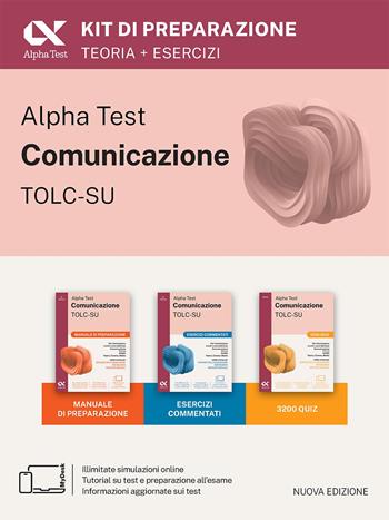Alpha Test. Comunicazione TOLC-SU 2026-2027. Kit di preparazione. Per esami di ammissione universitari. Con Con piattaforma digitale e simulatore online - Massimiliano Bianchini, Paola Borgonovo, Mattia Goffetti - Libro Alpha Test 2025, TestUniversitari | libraccio.click