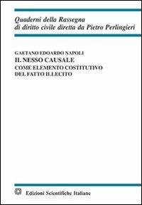 Il nesso causale come elemento costitutivo del fatto illecito - Gaetano Edoardo Napoli - Libro Edizioni Scientifiche Italiane 2012, Quaderni della Rassegna di diritto civile | libraccio.click