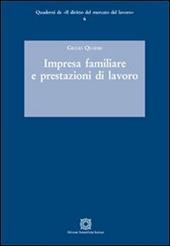 Impresa familiare e prestazioni di lavoro