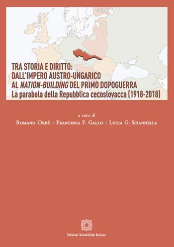 Tra storia e diritto: dall'impero austro-ungarico al Nation-Building del primo dopoguerra. La parabola della Repubblica cecoslovacca (1918-2018)  - Libro Edizioni Scientifiche Italiane 2020 | libraccio.click