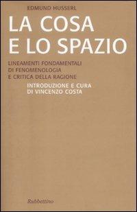 La cosa e lo spazio. Lineamente fondamentali di fenomenologia e teoria della ragione - Edmund Husserl - Libro Rubbettino 2008, Saggi. Fenomen. e filos. dell'esperienza | libraccio.click