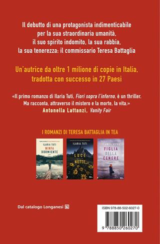 Fiori sopra l'inferno - Ilaria Tuti - Libro TEA 2021, Suspense best seller | libraccio.click
